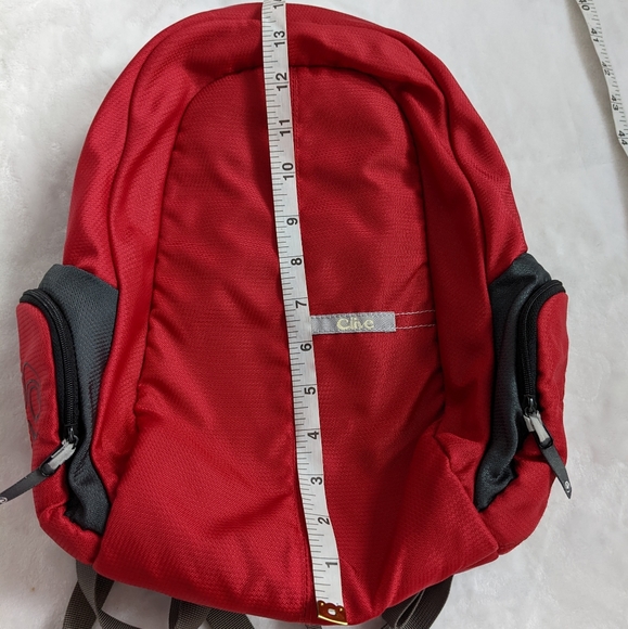 Clive Red Outdoor Backpack - Picture 4 of 12
